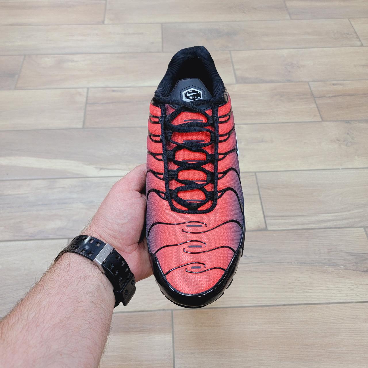 Кроссовки Nike Air Max Plus Black Red - фото 3 - id-p226255729