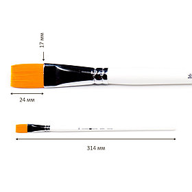 Синтетика плоская длинная ручка Невская Палитра №16