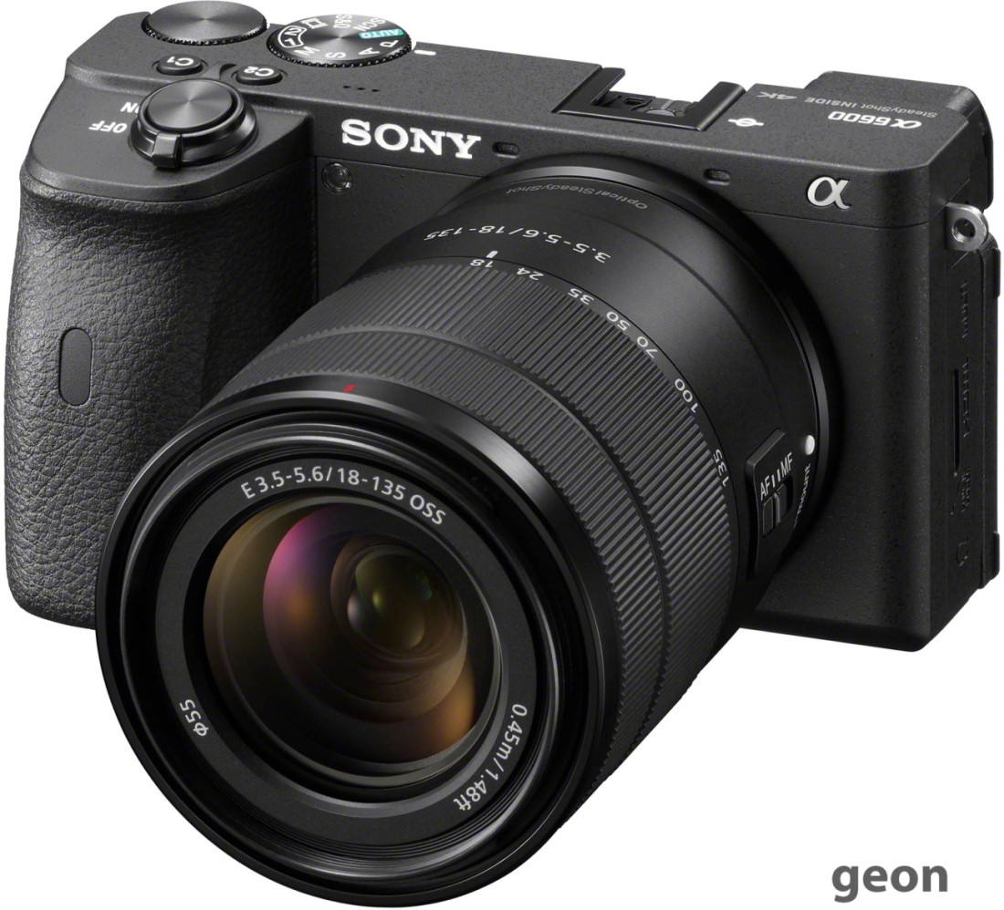 Беззеркальный фотоаппарат Sony Alpha a6600 Kit 18-135mm - фото 2 - id-p226255390