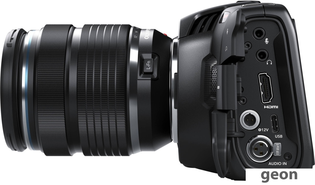 Видеокамера BlackmagicDesign Pocket Cinema Camera 6K - фото 3 - id-p226255520