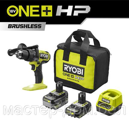 ONE + / Ударная дрель-шуруповерт RYOBI RPD18X-2C52S, фото 2