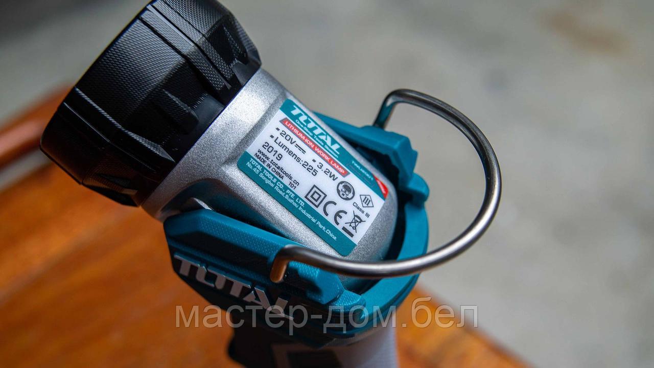 Фонарь аккумуляторный TOTAL TWLI2001 - фото 5 - id-p226256052