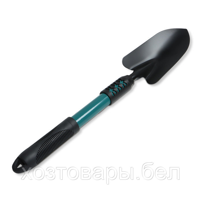 Совок посадочный 45см, ширина 8,5 см, металлическая рукоять с резиновой ручкой Greengo - фото 9 - id-p226255620