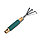 Рыхлитель 30,5 см, 3 зубца, деревянная ручка с поролоном Greengo, фото 9