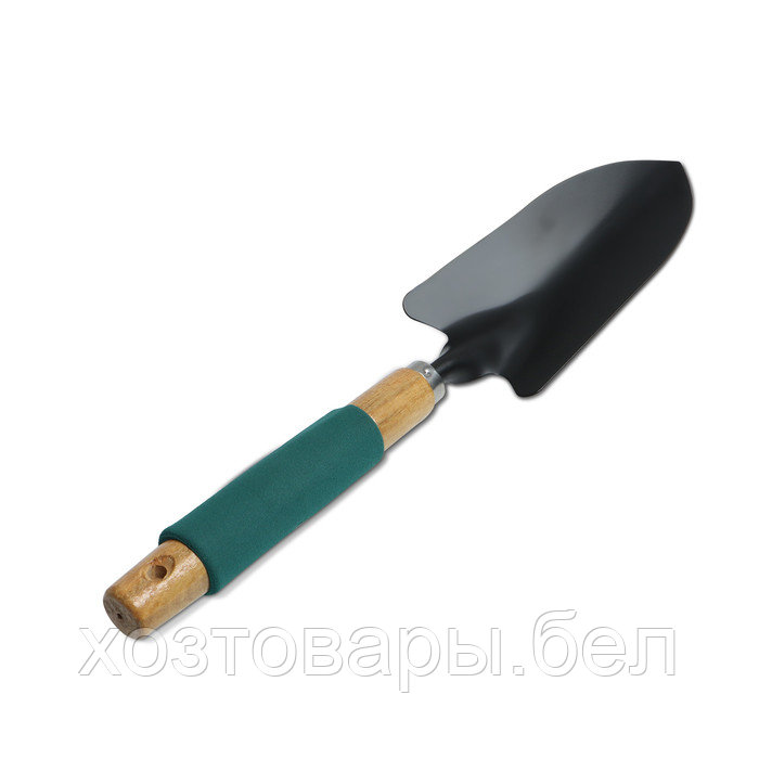 Совок посадочный 34,5см, ширина 8 см, деревянная ручка с поролоном Greengo - фото 9 - id-p226255624