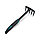 Грабельки прямые 28,5см, 5 зубцов, металл, эргономичная прорезиненная ручка, Greengo, фото 9