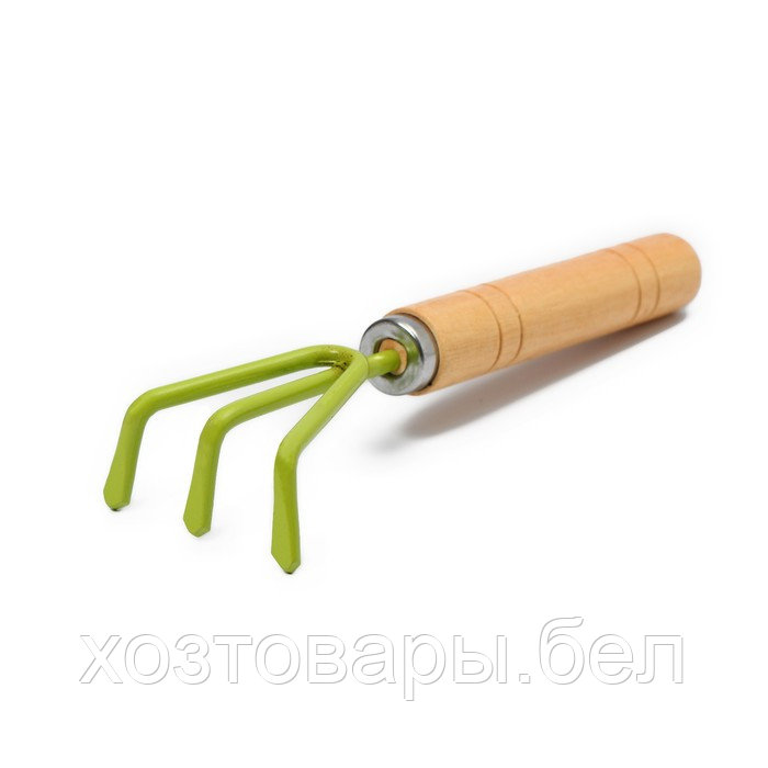 Набор садового инструмента, 3 предмета: рыхлитель, совок, грабли, длина 20 см, цвет МИКС, Greengo - фото 2 - id-p226255634