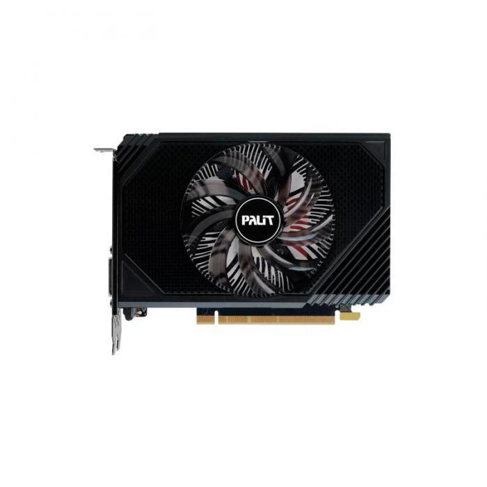 Видеокарта Palit nVidia GeForce RTX 3050 StormX 1042Mhz PCI-E 4.0 6144Mb 14000Mhz 96 bit DP HDMI DVI - фото 1 - id-p226256126