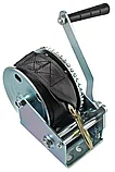 Лебедка ручная Shtapler FD-1200 (540кг, 10м, лента), фото 5