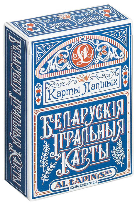 Беларуские игральные карты «Карты Лапиных» - фото 1 - id-p226256670