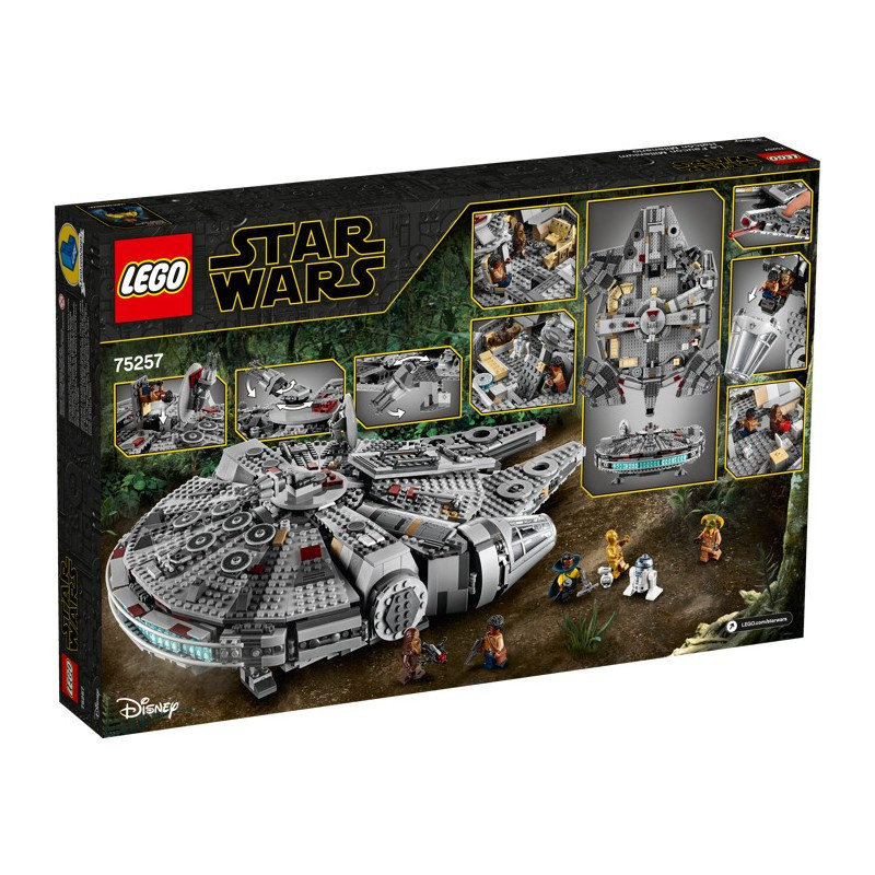 Lego Star Wars 75257 Сокол Тысячелетия - фото 5 - id-p226256677