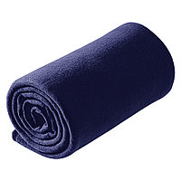 Плед дорожный флисовый Сomfort Warm, темно-синий, размер 152*127 см