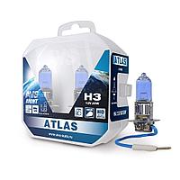 Галогенная лампа AVS ATLAS PLASTIC BOX/5000К/PB H3.12V.55W.Plastic box-2шт.