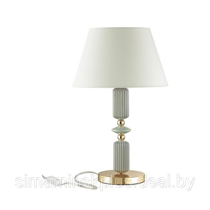 Настольная лампа CANDY, 1x60Вт E27, цвет золото, IP20 - фото 1 - id-p226258499