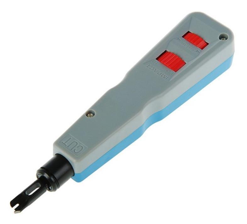 LANMASTER LAN-PND-110 Ударный инструмент для разделки контактов со 110-ми ножами - фото 1 - id-p226258579