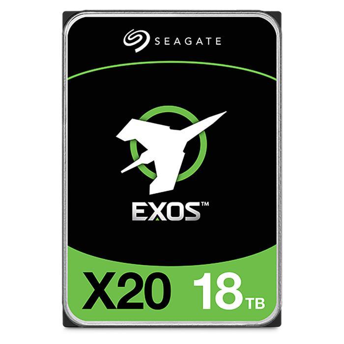 Жесткий диск Жесткий диск/ HDD Seagate SATA3 18Tb Exos X20 7200 256Mb 1 year warranty (replacement - фото 1 - id-p226258606