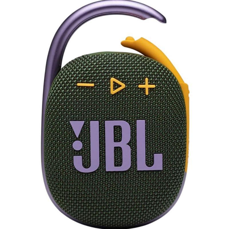 Колонка JBL CLIP 4 Green (5W Bluetooth 5.1 Li-Ion) JBLCLIP4GRN - фото 1 - id-p226258673