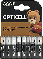 Элемент питания OPTICELL MN2400-8 (LR03) Size AAA 1.5V щелочной (alkaline) уп. 8 шт