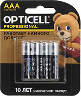 Элемент питания OPTICELL PROFESSIONAL MN2400-4 (LR03) Size AAA 1.5V щелочной (alkaline) уп. 4 шт