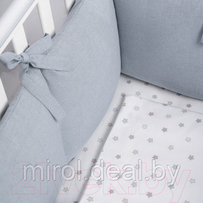 Комплект постельный для малышей Perina Fancy Слоники / F3-01.10 - фото 3 - id-p226259697