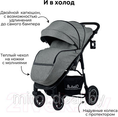 Детская прогулочная коляска Bubago Sorex / BG 107-4 - фото 5 - id-p226259700