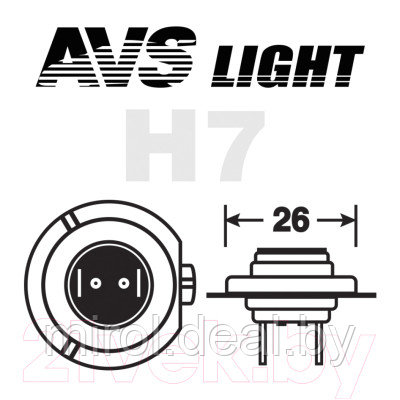 Комплект автомобильных ламп AVS Sirius Night Way A78950S - фото 2 - id-p226259722