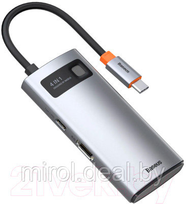 USB-хаб Baseus Metal Gleam Series / CAHUB-CY0G - фото 3 - id-p226259961