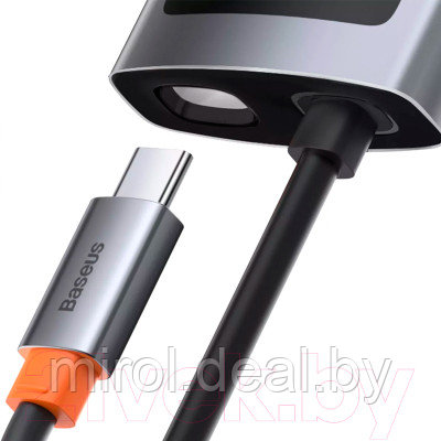 USB-хаб Baseus Metal Gleam Series / CAHUB-CY0G - фото 7 - id-p226259961