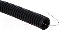 Труба для кабеля EKF PROxima ПВХ Plast / tg-z-25-50-black