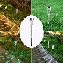 Набор садовых фонарей на солнечной батарее Solar Lawn Lamp 10 штук, фото 3