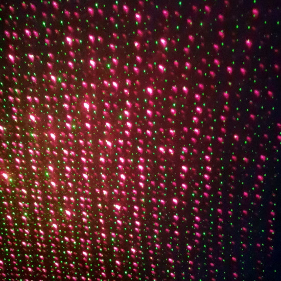 Лазерный проектор Mini Laser Stage Lighting YX-04. Цветы, точки, круги, рыбки - фото 5 - id-p226265559