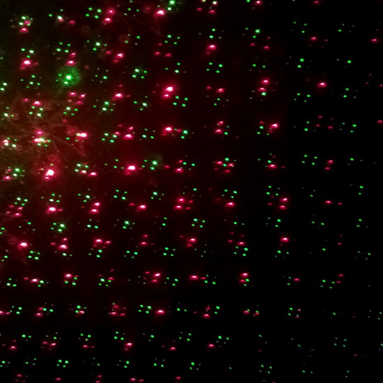 Лазерный проектор Mini Laser Stage Lighting YX-04. Цветы, точки, круги, рыбки - фото 6 - id-p226265559