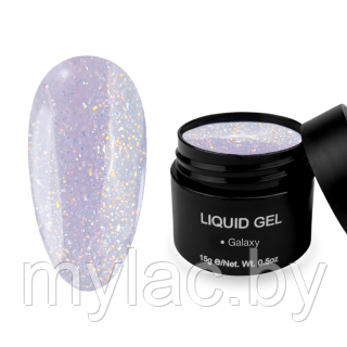 Жидкий гель KIEMI, серия LIQUID GEL, 15 г, Galaxy - фото 1 - id-p226266505