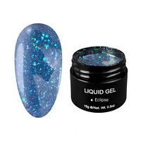 Жидкий гель KIEMI, серия LIQUID GEL, 15 г (в шайбе, светоотражающий) Eclipse