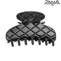 Заколка Janeke Hair clip Черная 85мм