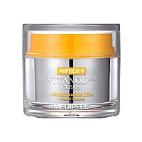 Лифтинг-крем с пептидами и 12% ниацинамида для ровного тона Medi-Peel Peptide 9 Vitanol PRO Cream