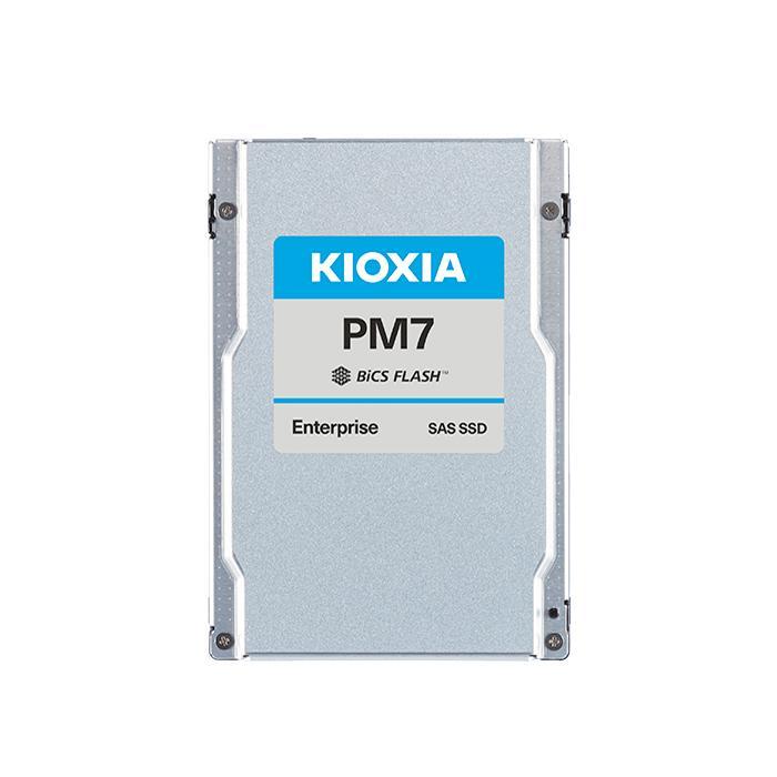 Серверный SSD KIOXIA PM7-V KPM71VUG12T8, 12800GB, 2.5" 15mm, SAS 24G, TLC, R/W 4100/3700 MB/s, IOPs 720K/330K, - фото 1 - id-p226267325