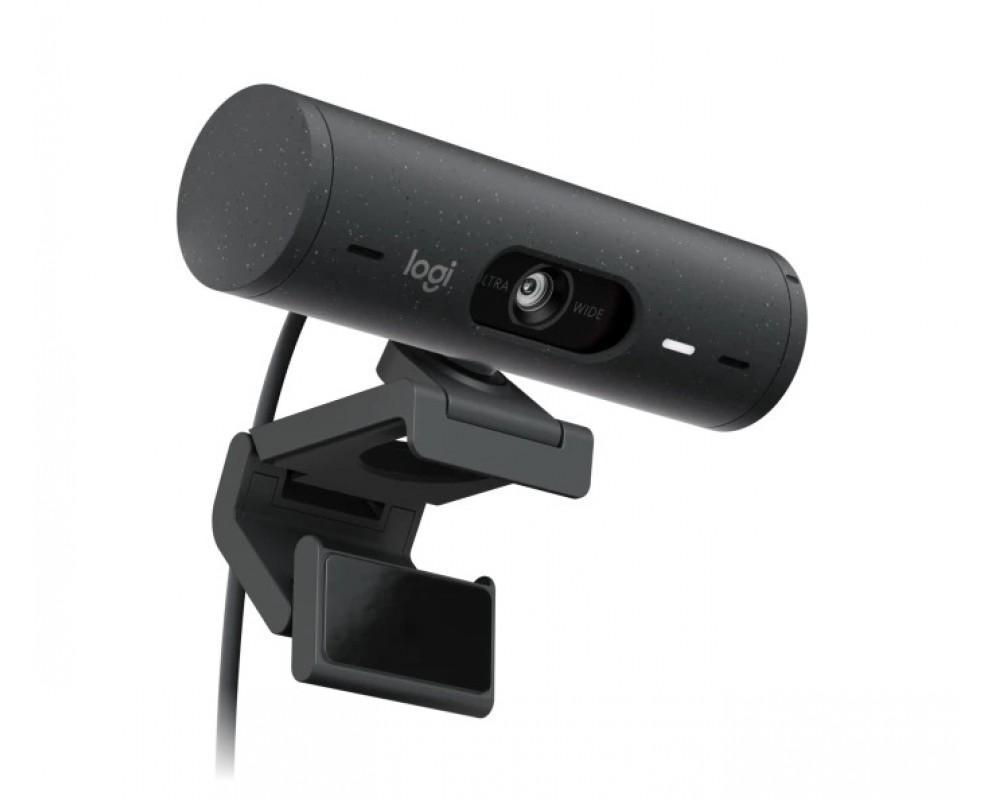 Веб-камера Logitech BRIO 500 HD Webcam - GRAPHITE - USB 960-001422 - фото 1 - id-p226277587