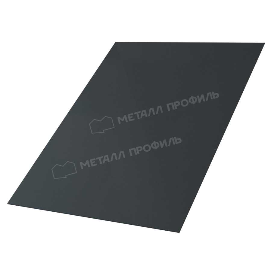 Металл Профиль Лист плоский (VikingMP E-20-7016-0.5)