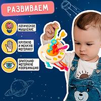 Развивающая игрушка IQ-ZABIAKA Космонавт-тянучка