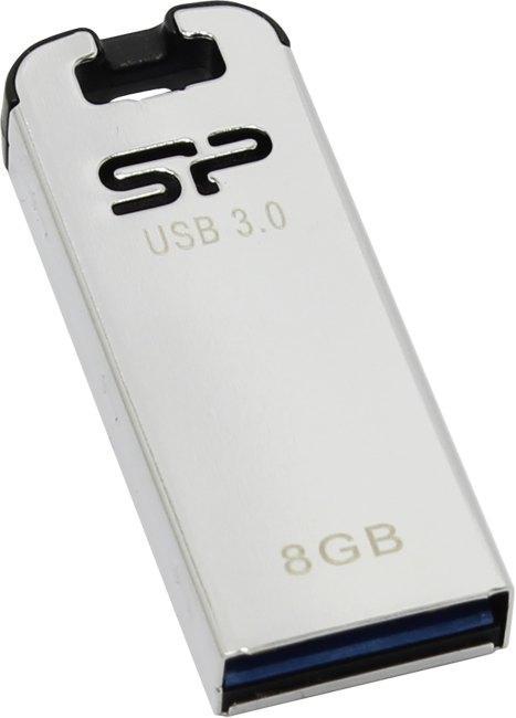 Накопитель Silicon Power Jewel J10 SP008GBUF3J10V1K USB3.0 Flash Drive 8Gb (RTL) - фото 1 - id-p226277972