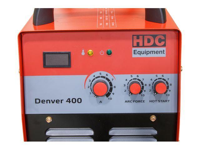 Инвертор сварочный HDC Denver 400 (380В, 40-400 А, 67В, электроды диам. 2.5-8.0 мм,) (HDC Equipment) - фото 5 - id-p226277700