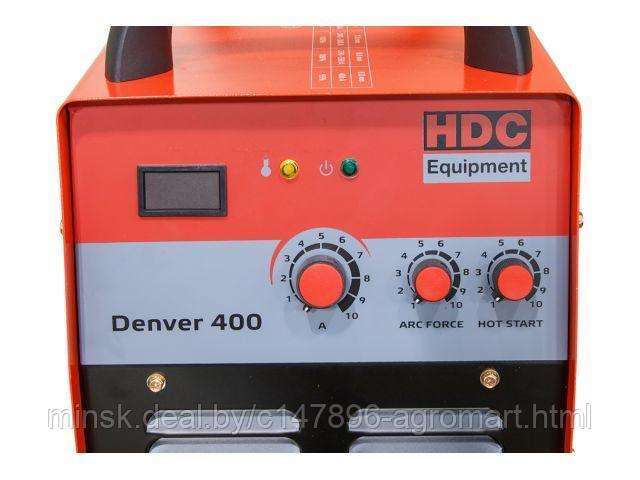 Инвертор сварочный HDC Denver 400 (380В, 40-400 А, 67В, электроды диам. 2.5-8.0 мм,) (HDC Equipment) - фото 5 - id-p226277959