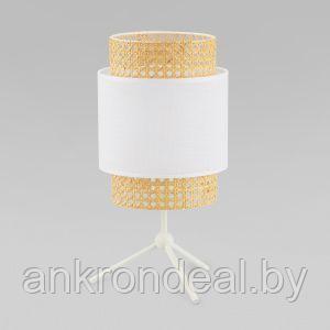Настольная лампа с абажуром 6565 Boho White белый Eurosvet - фото 1 - id-p226278179