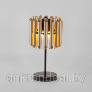 Настольная лампа с металлическим плафоном 01106/3 черный / шампань Eurosvet - фото 1 - id-p226278222