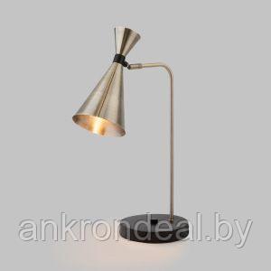 Настольная лампа в стиле лофт 01109/1 латунь / черный Eurosvet - фото 1 - id-p226278229