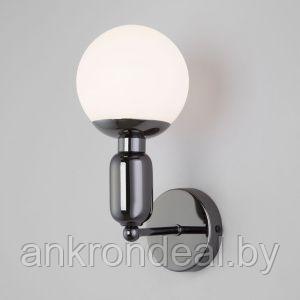 Настенный светильник со стеклянным плафоном 50251/1 черный жемчуг Eurosvet - фото 1 - id-p226278236