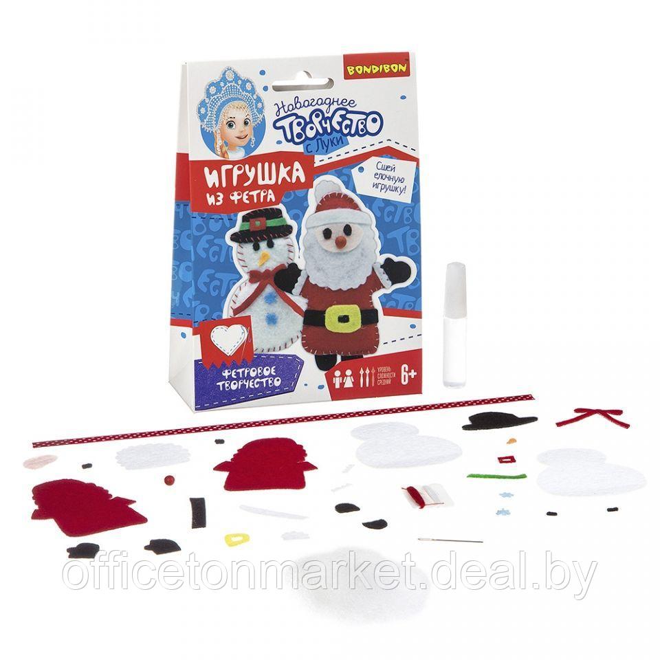 Набор для творчества "Елочные игрушки: Снеговичок и Дед Мороз" - фото 2 - id-p223944409