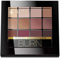 Палетка теней для век Eveline Cosmetics All In One 3 Burn