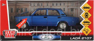 Автомобиль игрушечный Технопарк Lada 2107 / VAZ-2107-B - фото 5 - id-p226283365